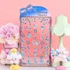 Cartoon shiny and sparkling diamond stickers for girls, cute stickers for children, princesses, relief diamond wholesale Specification image